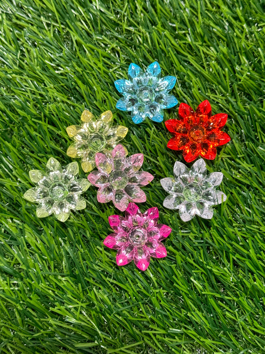 Flower beads (15pc)