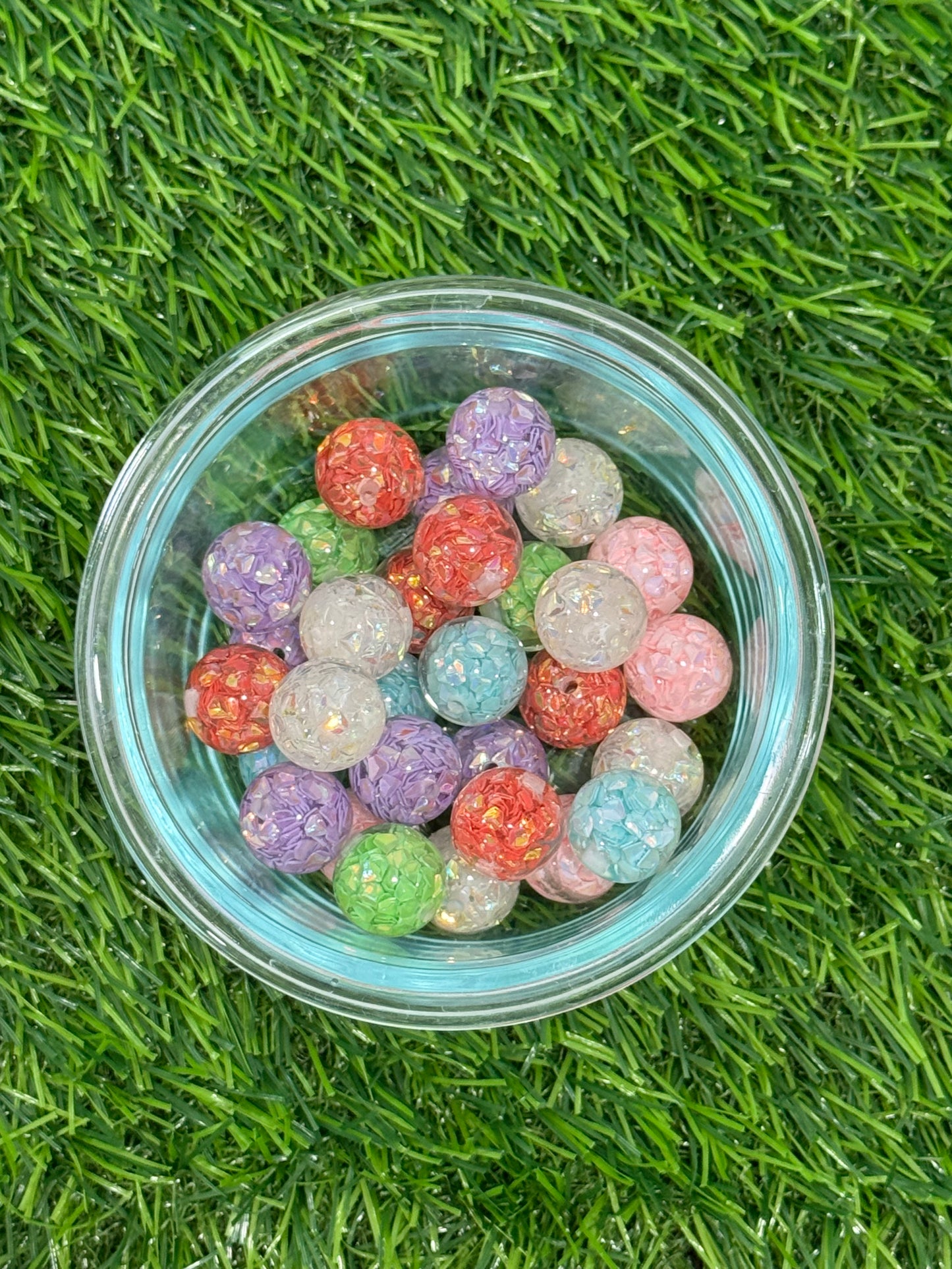 16MM Confetti Beads